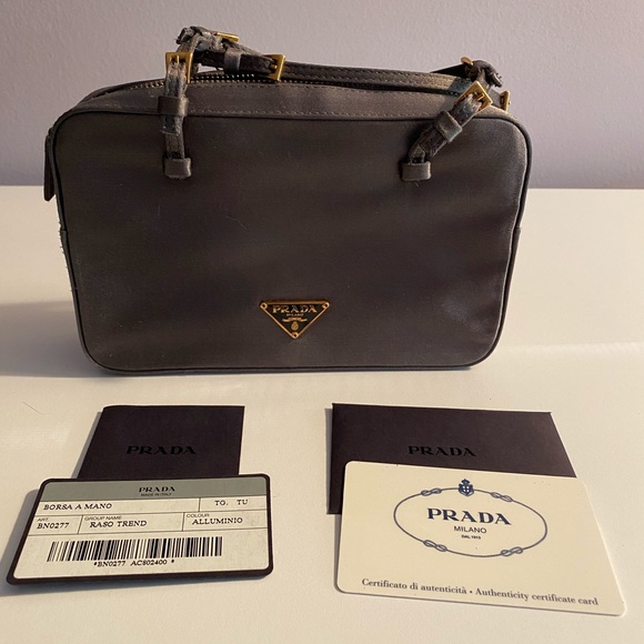 Prada Handbags - Authentic Prada Raso Trend Satin Bag